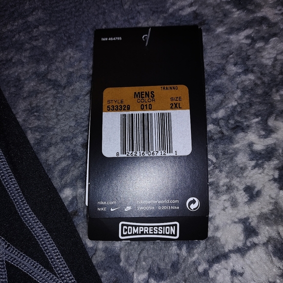 Men's Nike Combat Compression Shirt Brand New with tags sz 2XL - Picture 3 of 5